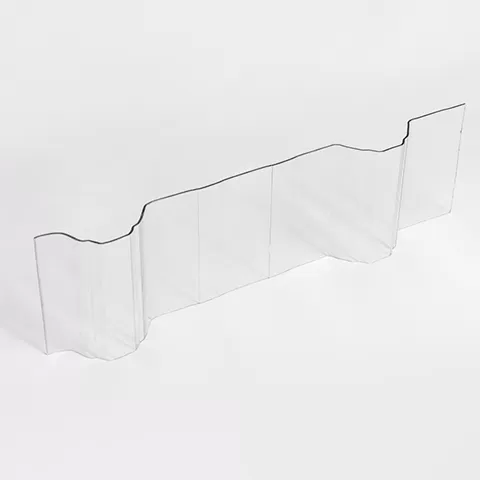 Transparent Corrugated PC Root Sheet