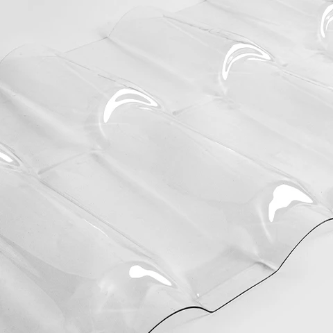 Spanish Transparent PC Roof Sheet Spanish Transparent PC Roof Sheet